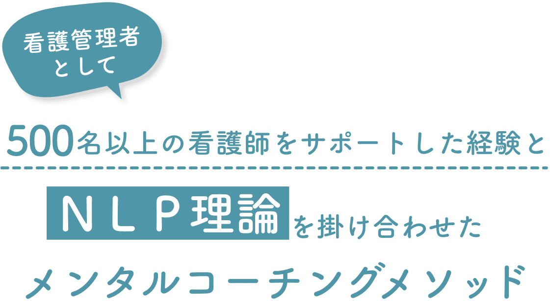 ＮＬＰ理論を掛け合わせたメンタルコーチングメソッド